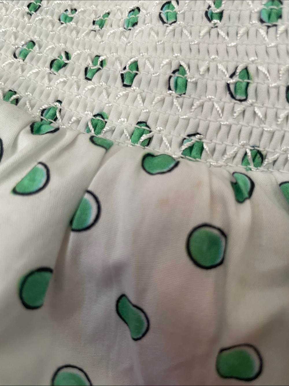 Roller Rabbit Siggy Green Circles Skirt - Picture 6 of 6